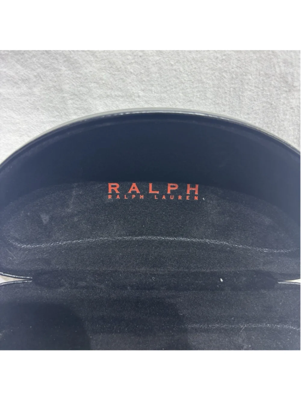 Ralph Lauren Black Hard Clam Shell Glasses Case (Eye Glasses Sunglasses Eyewear)